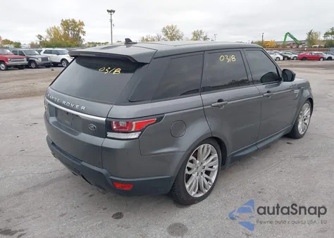 2016 Land Rover Range Rover Sport 3.0L V6 Supercharged Hse z USA, uszkodzony, nr VIN SALWR2VF1GA571387